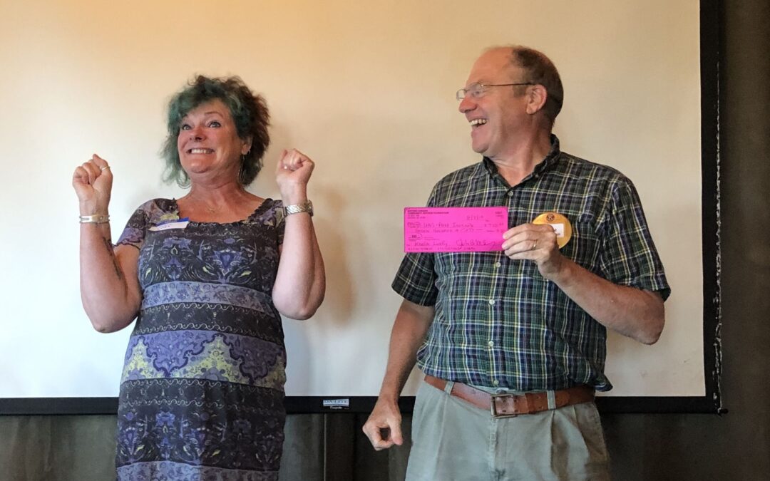 Kiwanis helps woman pursue her mission
