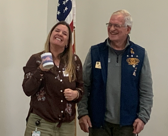 Jackie Mueller from Deschutes County Recycling