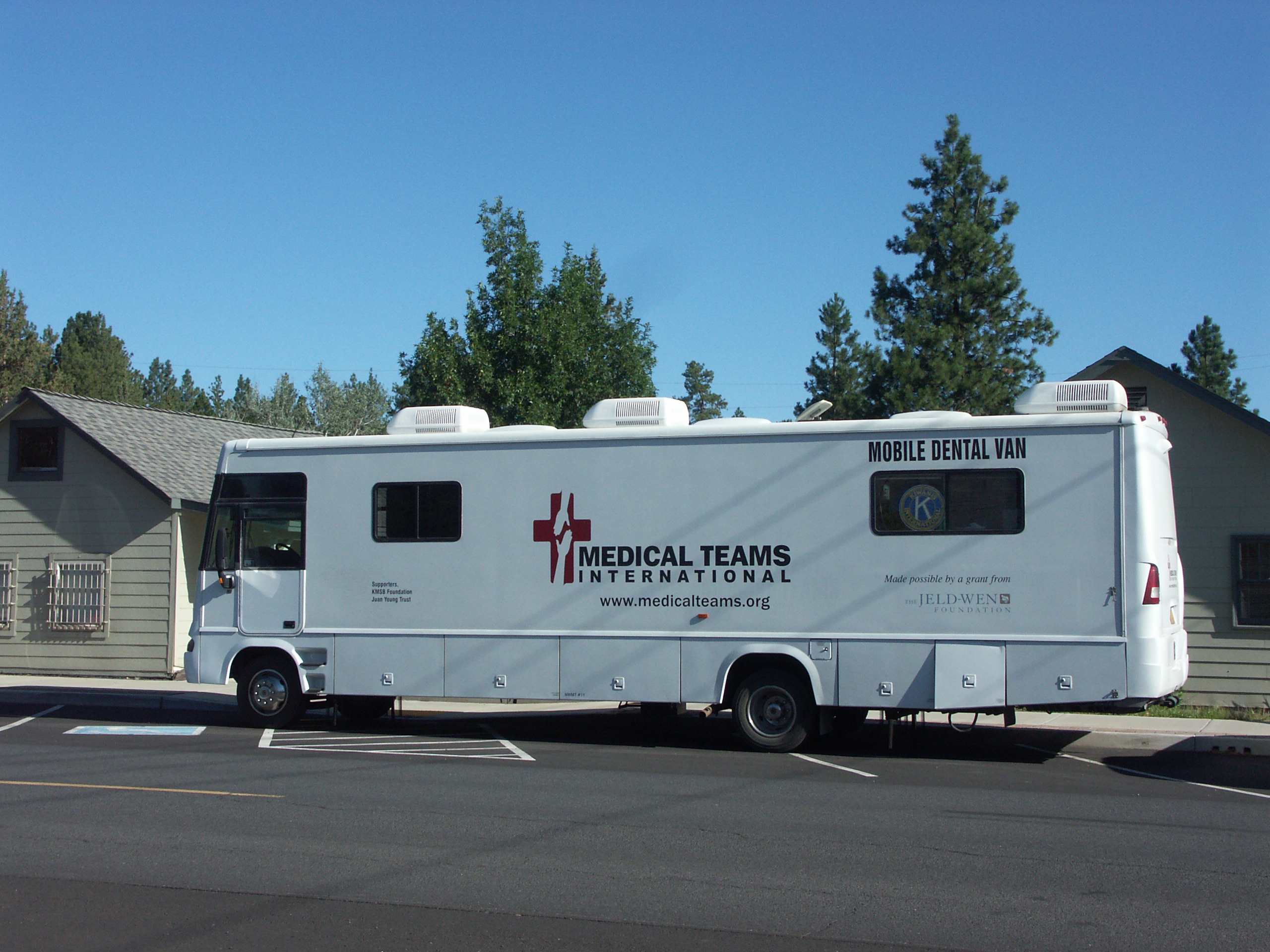 Dental van brings care to Sisters